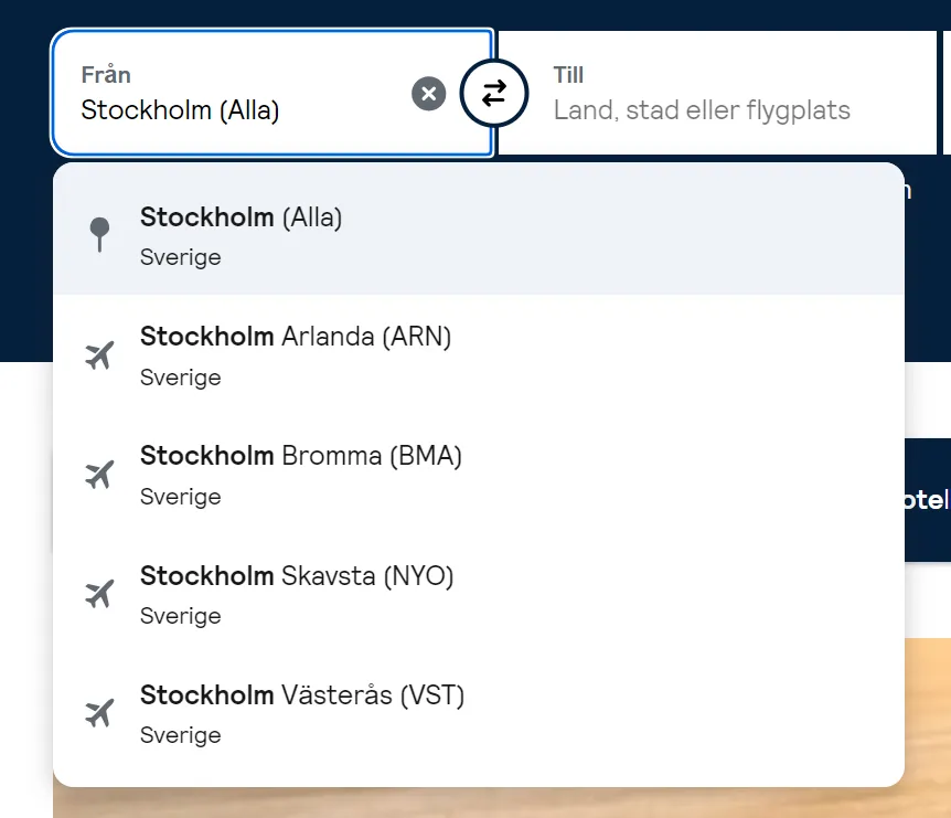 Flexibel flygplats