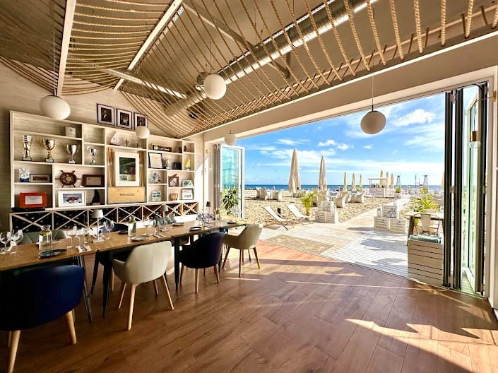 Restaurangtips i Sopot vid stranden