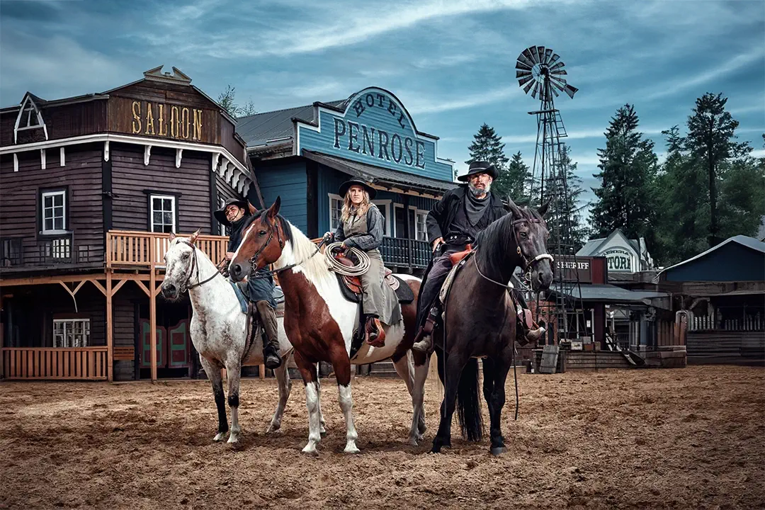 high-chaparral Cowboys på High Chaparall